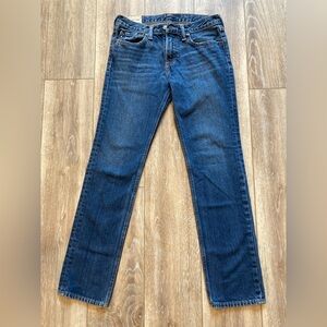 Abercrombie & Fitch Dark Blue Straight Jeans